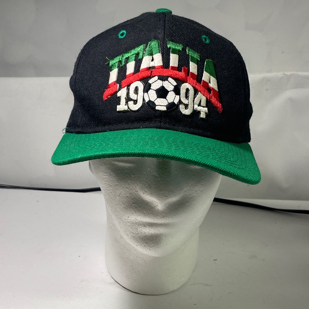 Italia 1994 Black and Green Cap